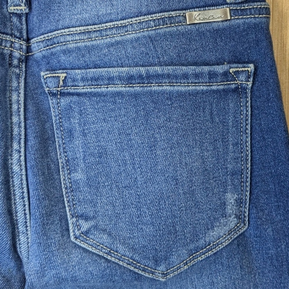KanCan High Rise Skinny Jeans‎ Juniors 5/26 Button Fly Distressed Grunge - Picture 9 of 10